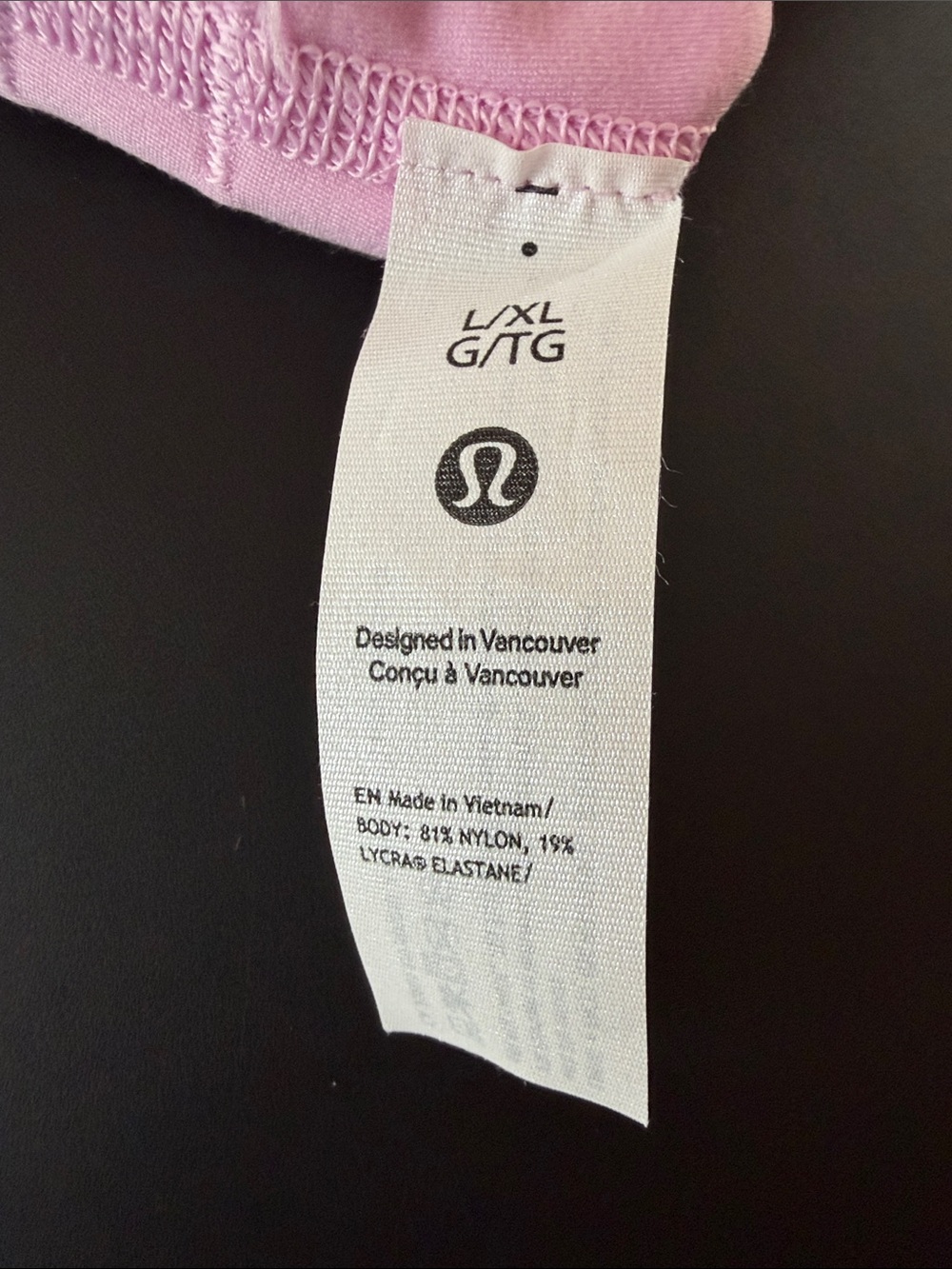 lululemon Light Pink Racerback Sports Bra Top - Picture 7 of 7